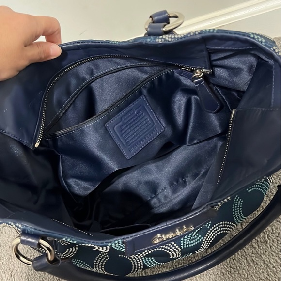 Ashley Dotted Coach Purse - Picture 9 of 9